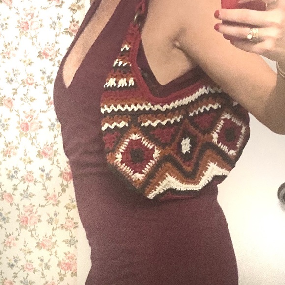 The Sak Hobo Crescent Crochet Purse - Picture 1 of 10